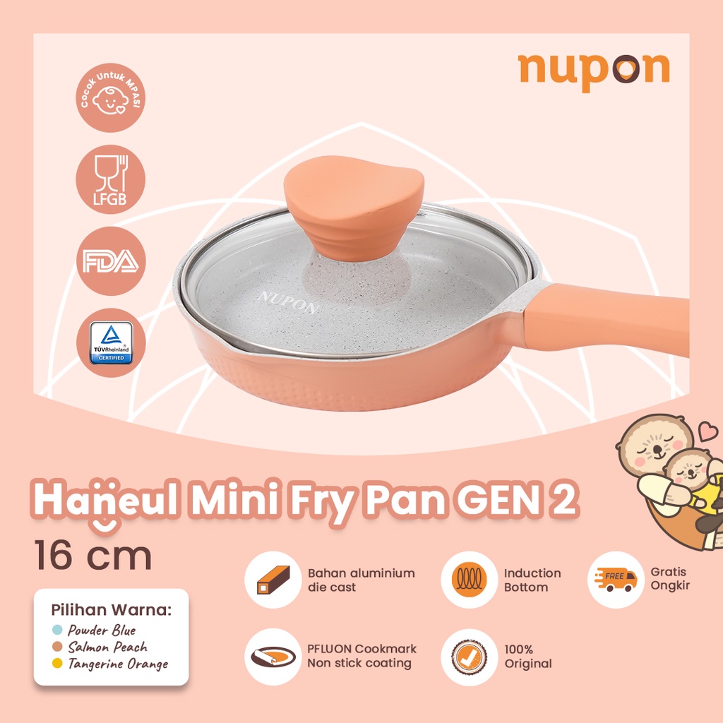 Jual NUPON Panci Mpasi Bayi Cookware Gen 2 Anti Lengket Haneul