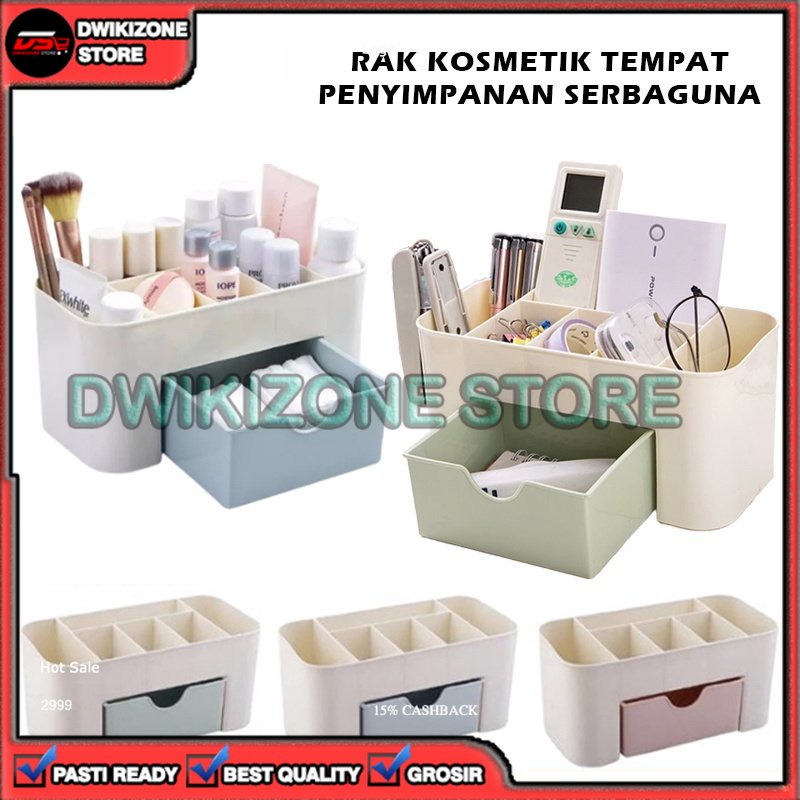 [DZS] RAK KOSMETIK LACI MAKEUP KOTAK TEMPAT PENYIMPANAN REMOT PULPEN PENSIL LACI