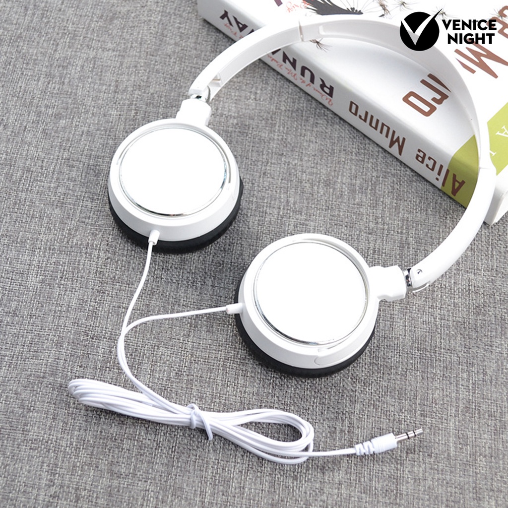 (VNEP) (Berkabel) Headset Over Ear HiFi Stereo Sound Portable Universal Untuk Handphone