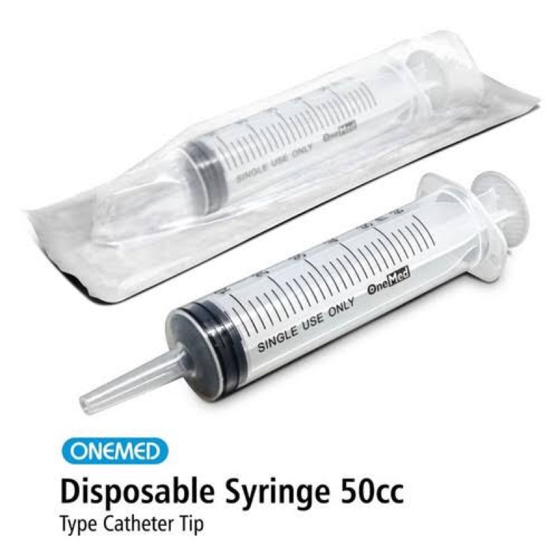 Spuit/Syringe 50cc Cath Tip #AMG