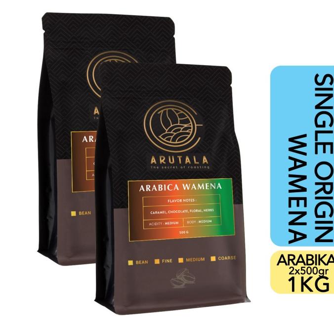 

Sale ARUTALA Kopi Arabika Papua Wamena 1KG /KOPI RUBE/KOPI KAPAL API/KOPI SLB/KOPI PEJUANG/KOPI BUBUK