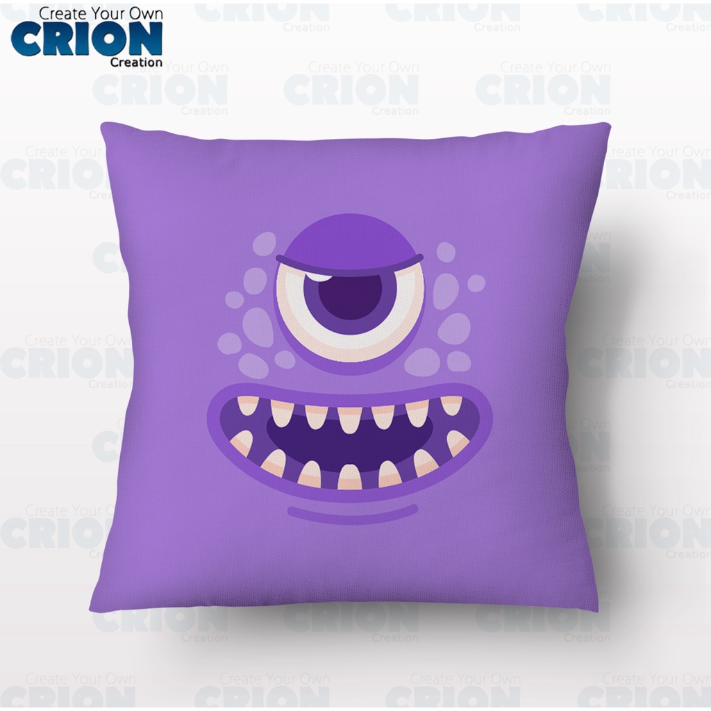 Bantal Halloween - Monster Face - Hadiah / souvenir / kado - By Crion