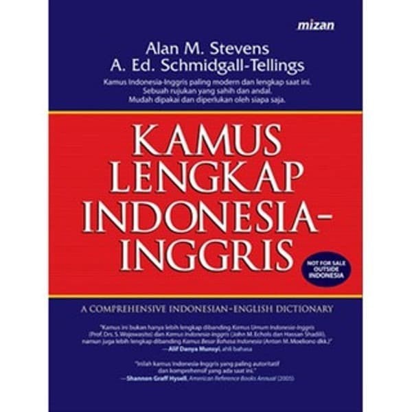 Buku Nonfiksi Kamus Indonesia-Inggris (Hc)-Old