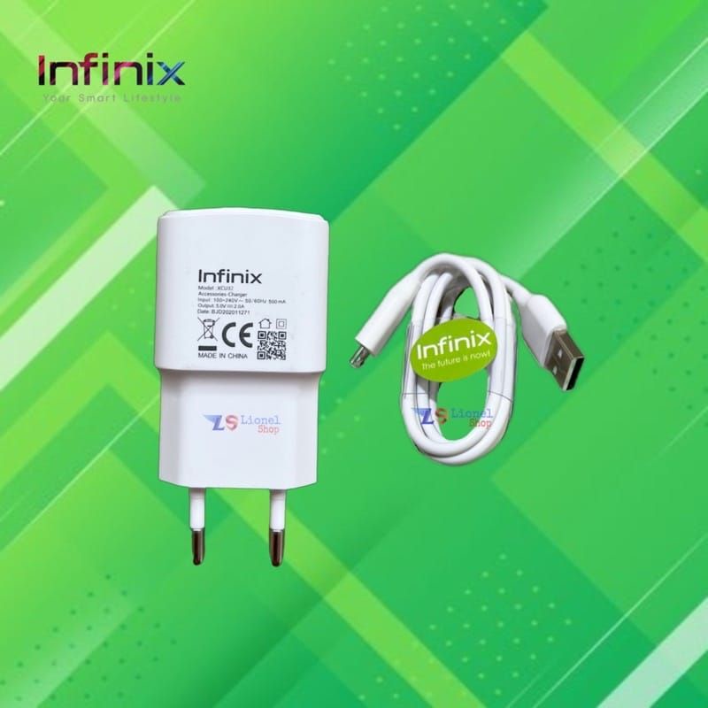 Charger INFINIX XCU32 Hot 9 Play Hot 10 Play Smart 4 Smart 5 ♧ Micro USB