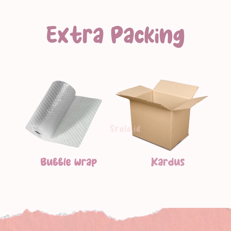 

EXTRA BUBBLE / EXTRA DUS / EXTRA PACKING