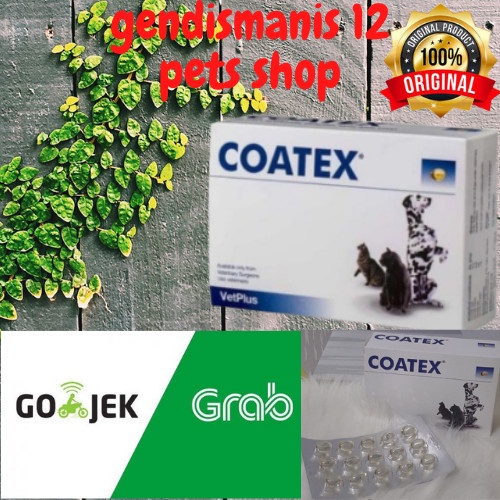Original Coatex Vetplus Anjing Dan Kucing 1 Strip