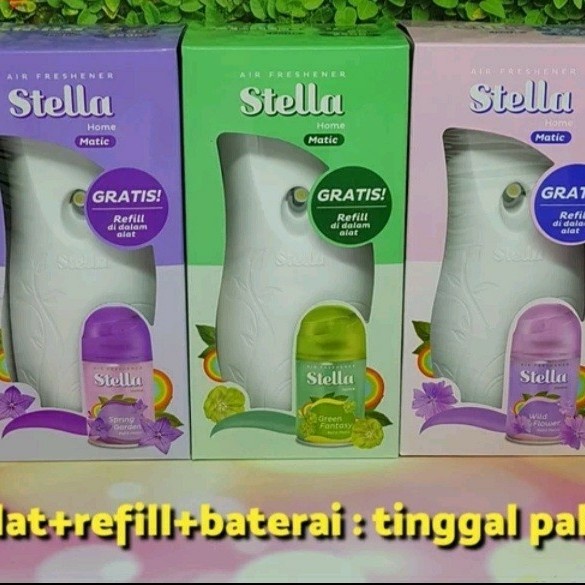 AEROSOL DISPENSER ALAT PENGHARUM RUANGAN OTOMATIS STELLA