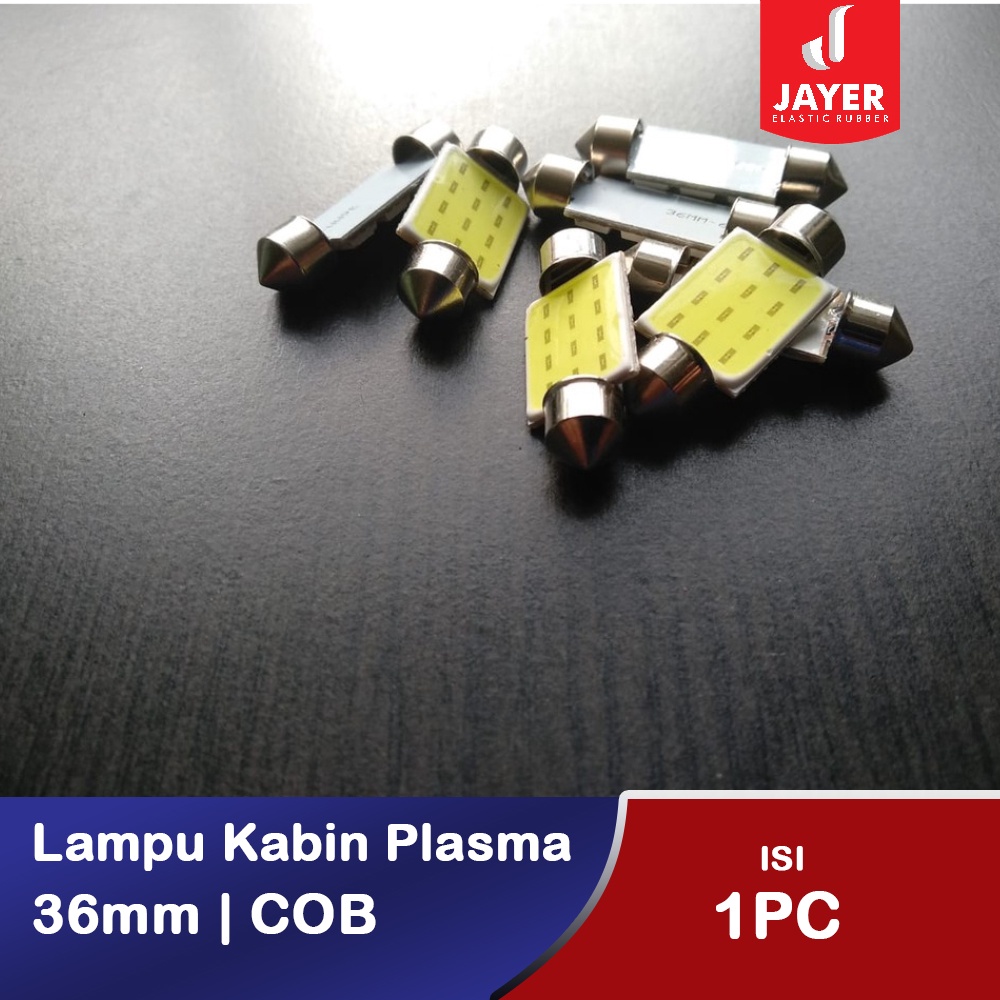 Lampu Kabin Mobil 36mm COB / Lampu plasma Kabin Mobil