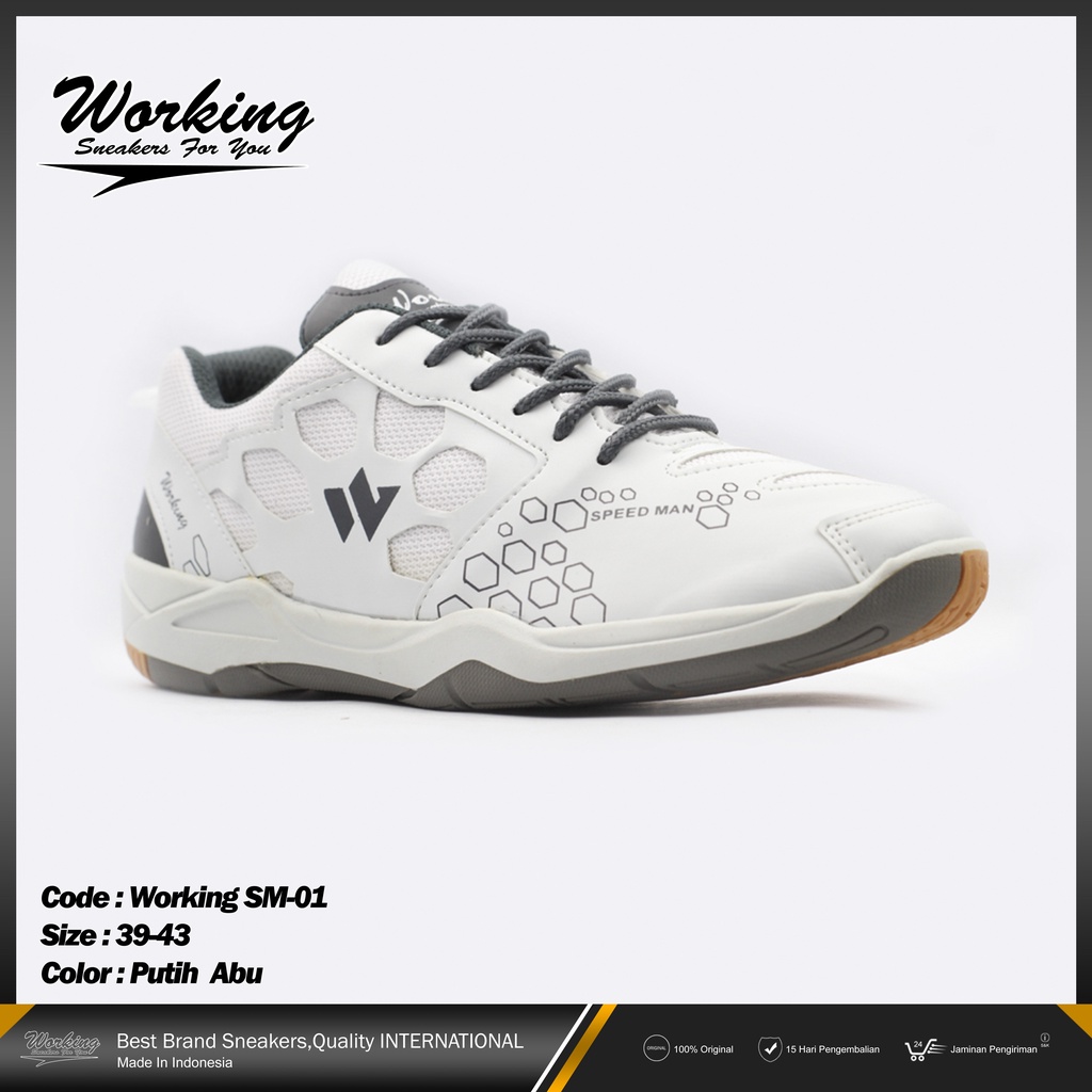 Working Sneakers For You Sepatu Pria Badminton SM-01