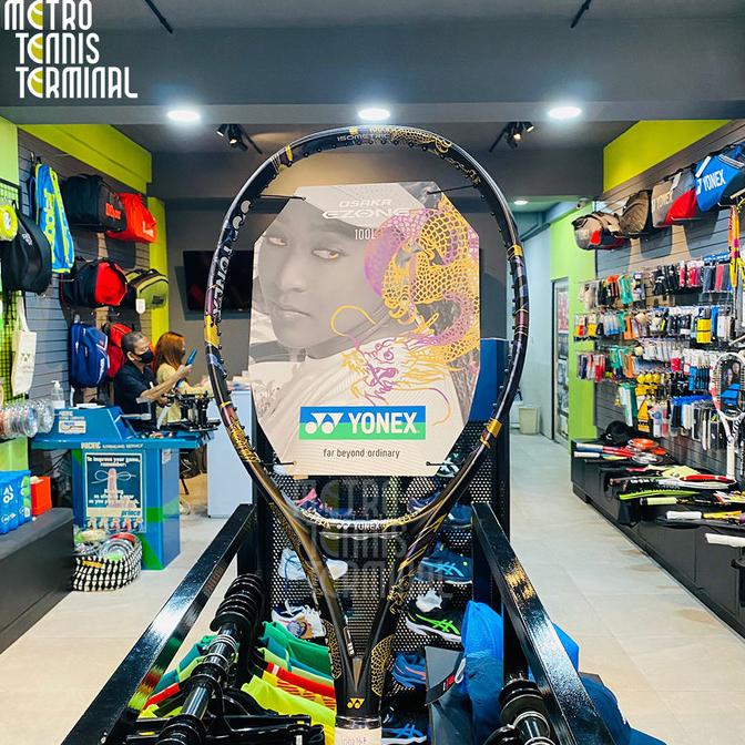 Yonex Ezone 100L Osaka Limited Edition Gold Purple ( Raket Tenis )