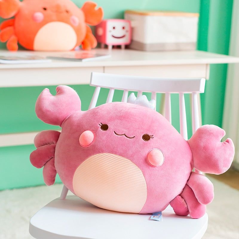 Boneka bantal Kepiting CRAB mainan anak terbaru lucu dan lembut