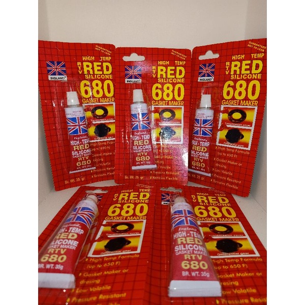

Red silicone / lem merah / lem red 35grm