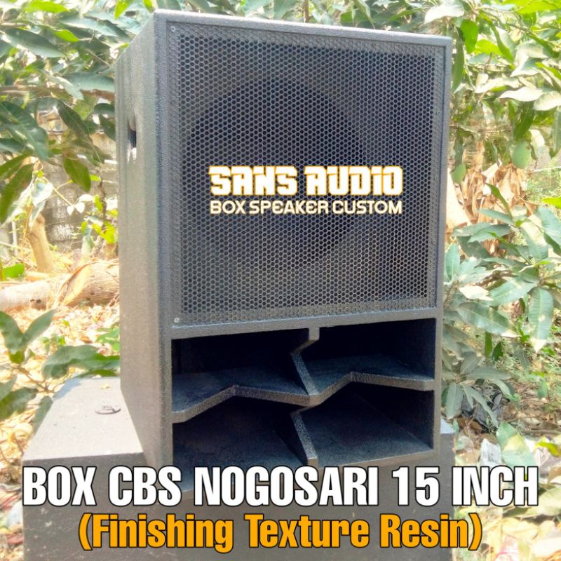 Box speaker cbs 15 inch finishing