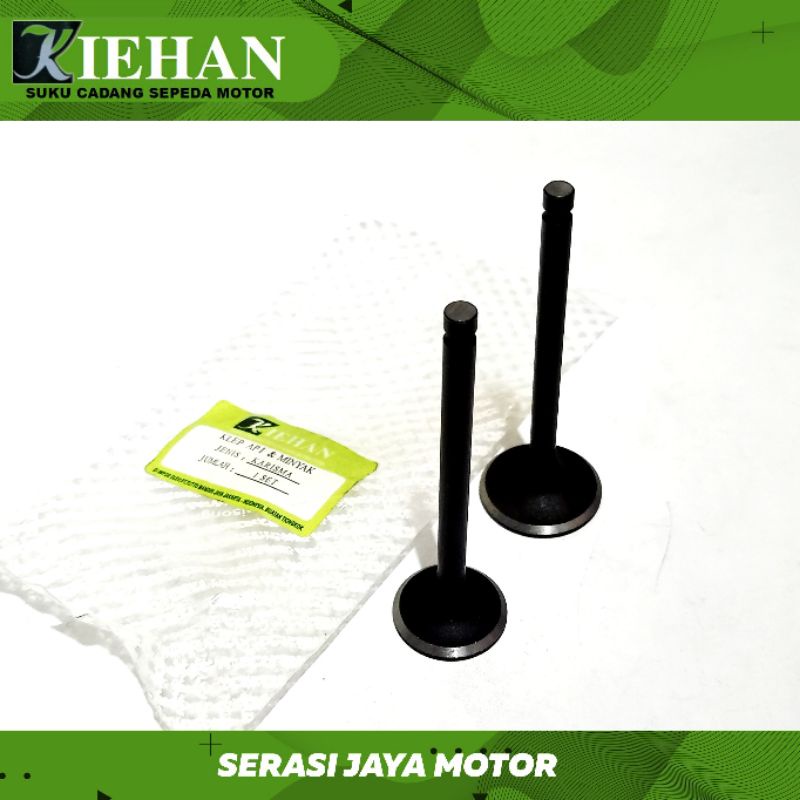 KLEP KIEHAN KARISMA/SUPRA X125 / PAYUNG KLEP SET KARISMA / SUPRA X 125