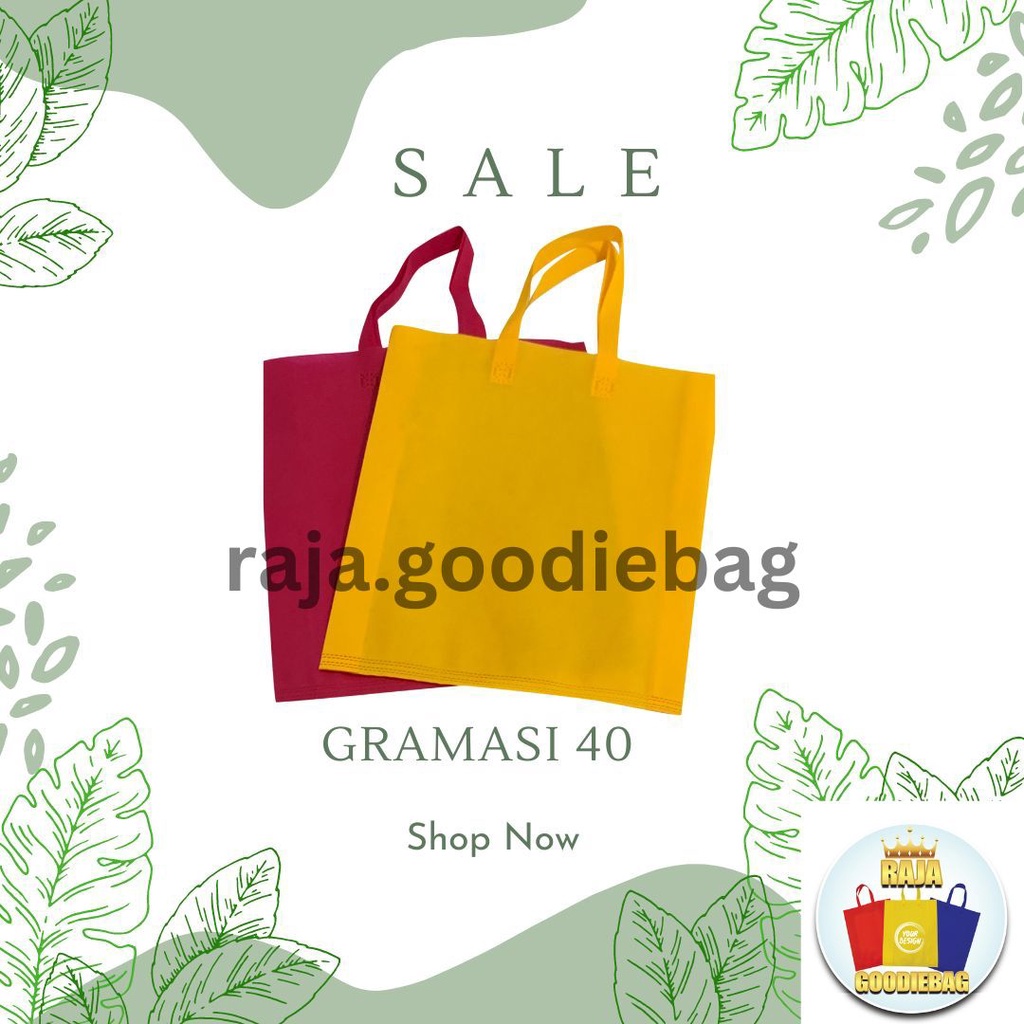 

Tas Spunbond Souvenir Handle 25x35x8 tipis