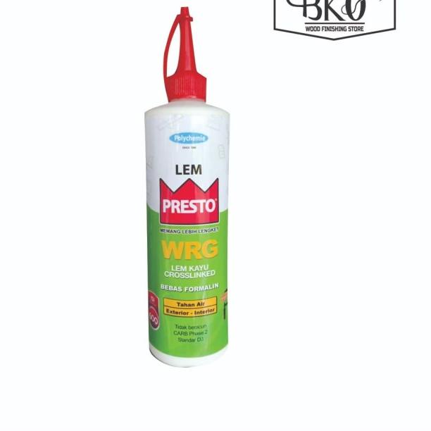 

Lem Kayu Presto WRG 600gr crosslinked interior exterior