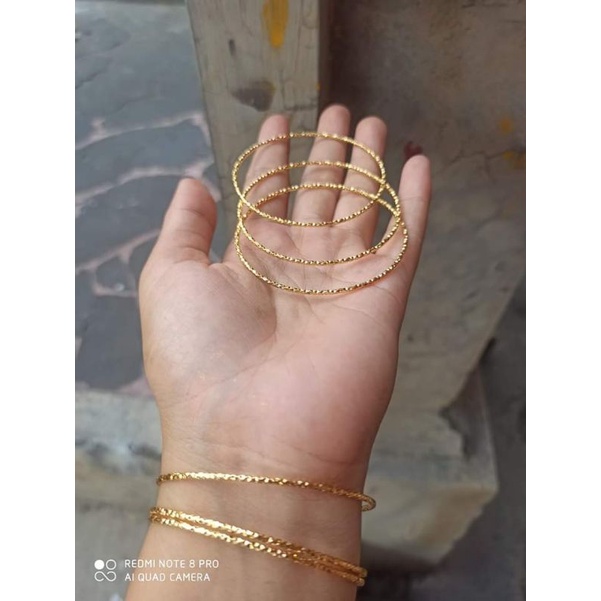 gelang keroncong xuping isi 3pc