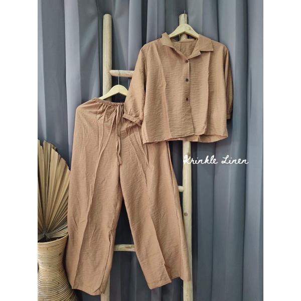 crop top linen