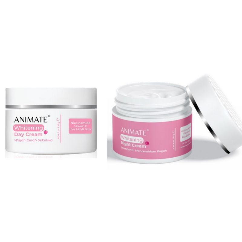 ANIMATE Whitening Day &amp; Night Cream 10g