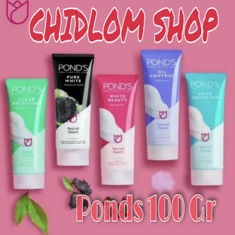 Pond's White Beauty Facial Foam 100 Gr  All Varian - 30 Gr murah