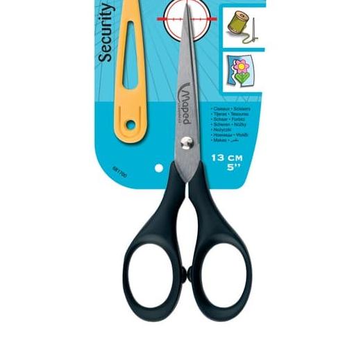 

Maped Gunting Ujung Lancip (Pointed) dengan Tutup (Cap) 13 cm