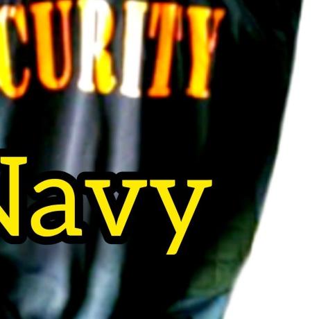 Kaos Satpam Security Lengan Panjang - Hitam Merah, M