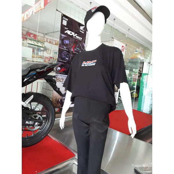 HRC22 BLACK T-SHIRT Kaos Hitam HRC Kaos Honda Aksesoris Honda AHTS0301047