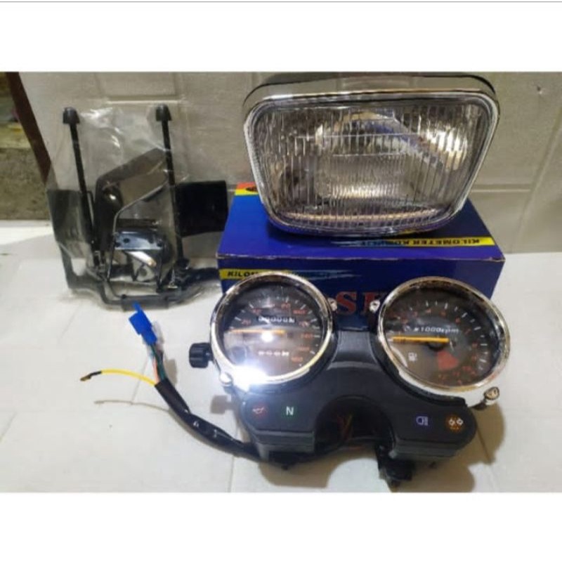 Paket Lampu Oval RX-King New Plus Breket Plus Spidometer RX-King New Kualitas Terbaik