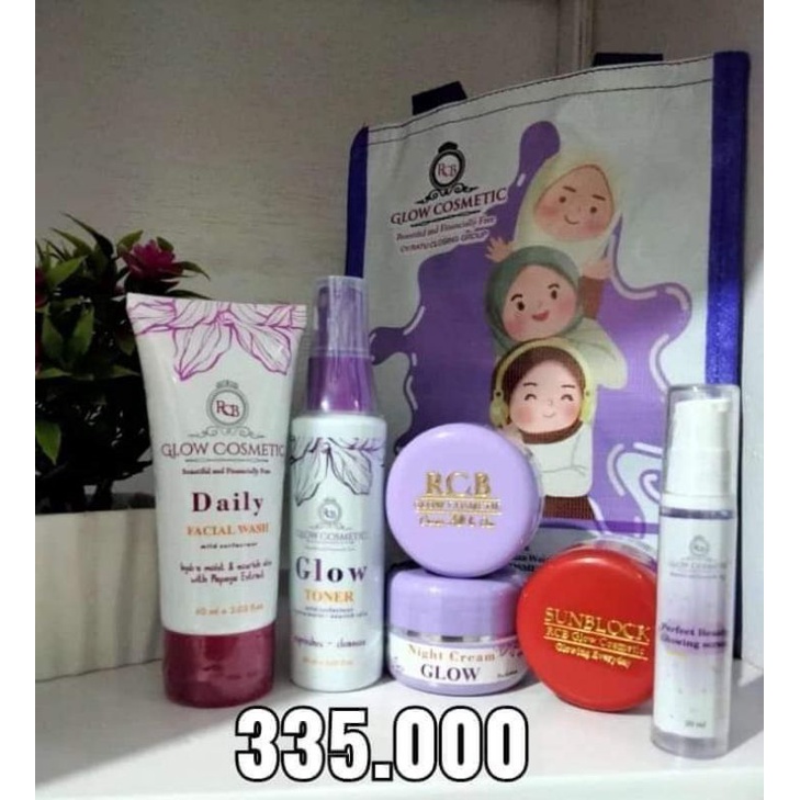 paket lengkap rcb Glow Kosmetic