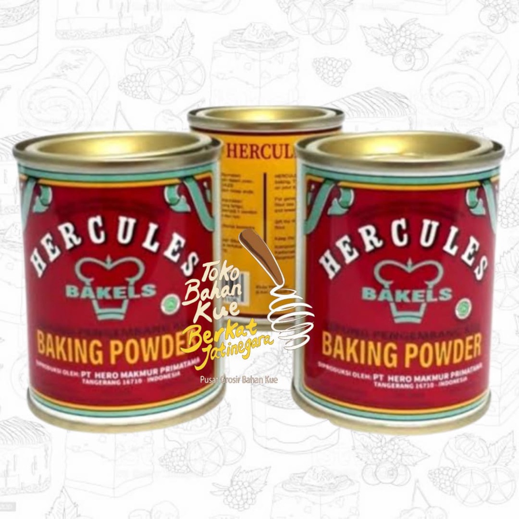 

BAKING POWDER HERCULES DOUBLE ACTING 110 GR / CTN ( 48 PCS )