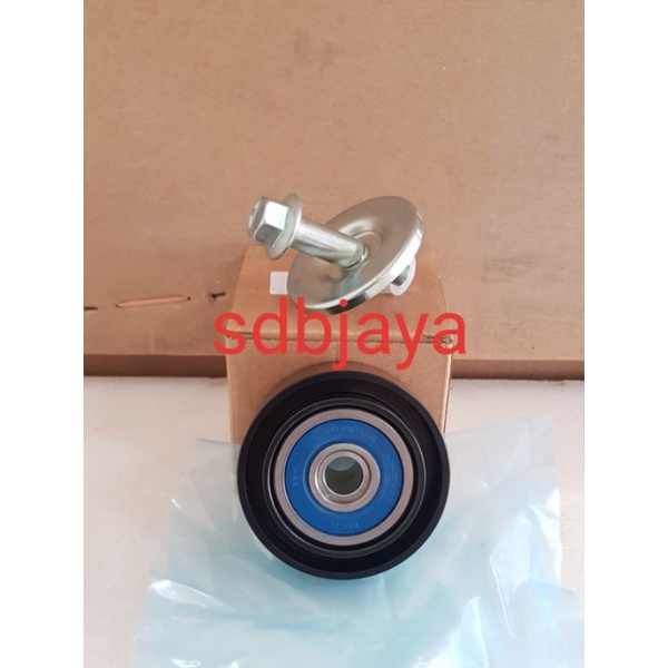 lahar bearing pulley pully idler tensioner fan belt fanbelt bracket kompresor ac fortuner innova hil