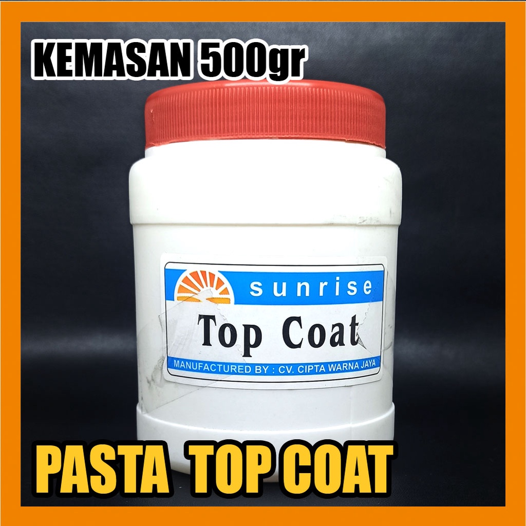 

Pasta Sablon Top Coat Sunrise 500g