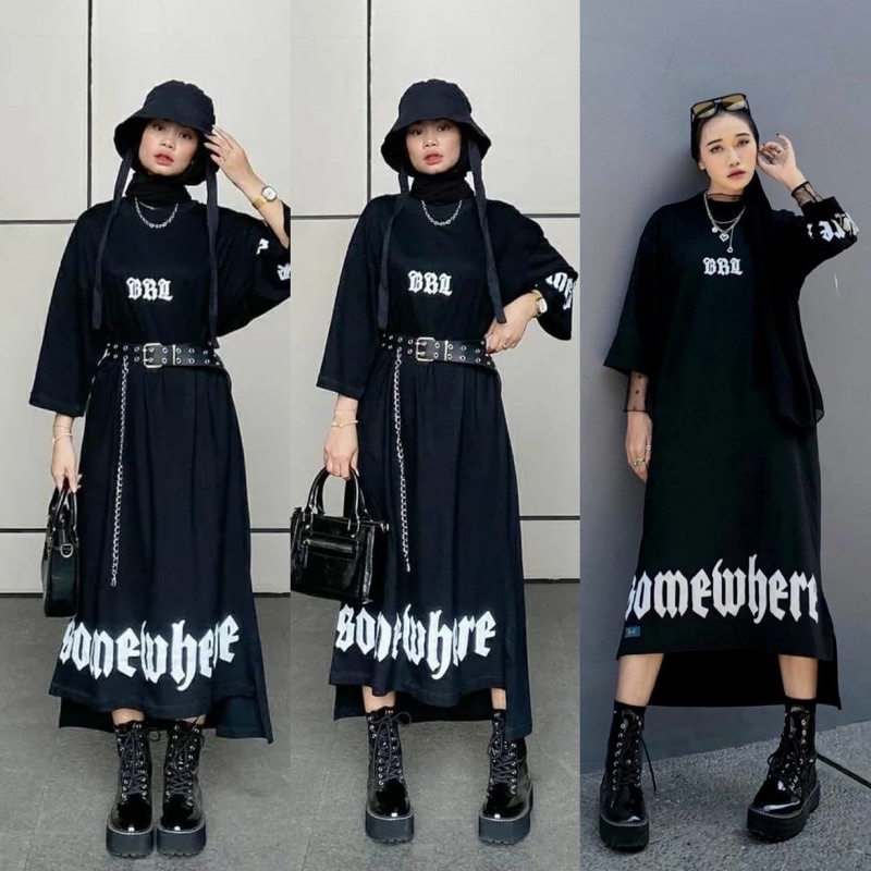 narumi dres shirt/dres oversize/kaos oversize