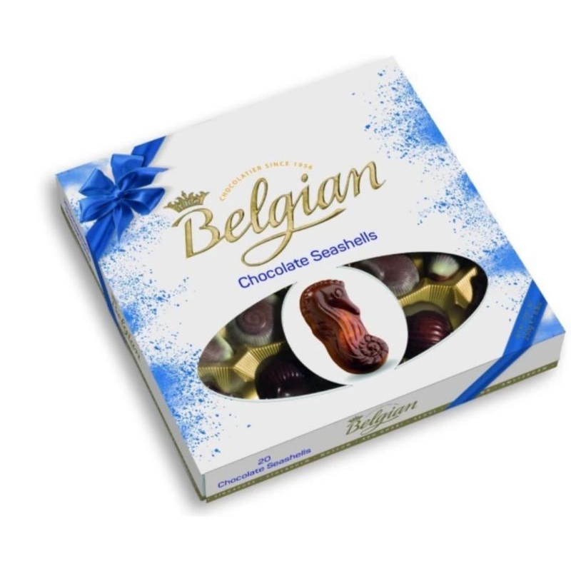 

The Belgian Chocolate Seashells 250gr