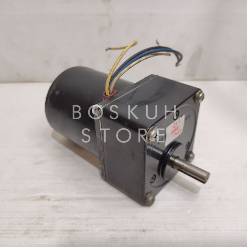 MOTOR 1PHASE 25W RATIO 1:50 50RPM INDUCTION MOTOR GEARBOX