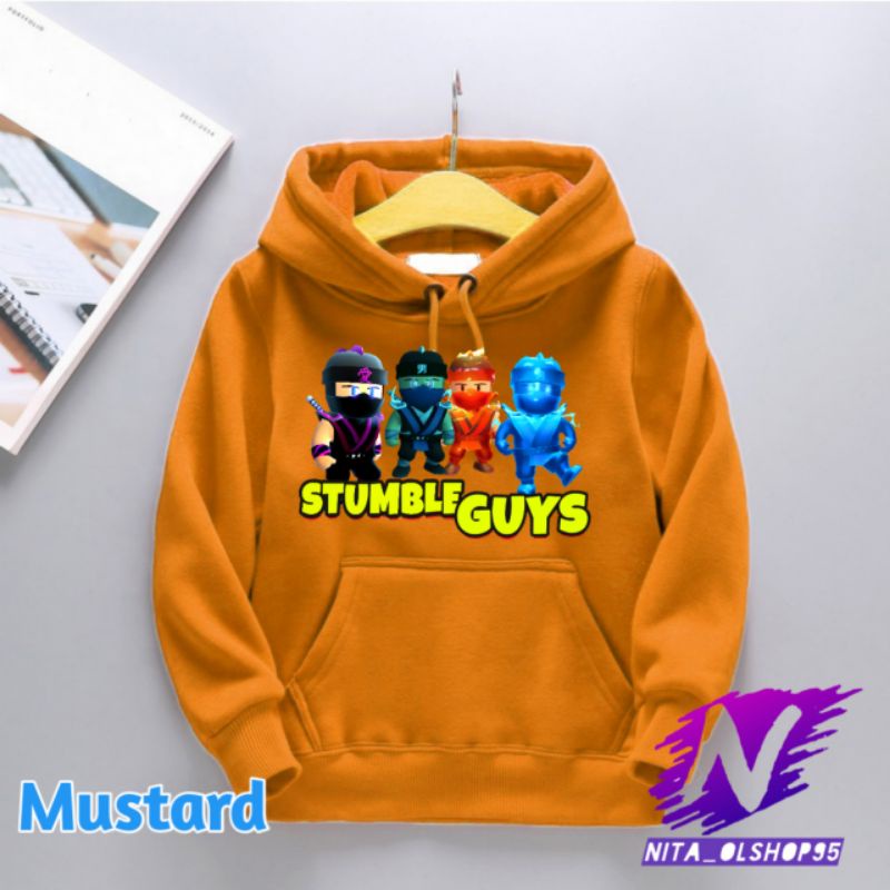 Hoodie stumble guys favorit Hoodie anak ninja stumble guys