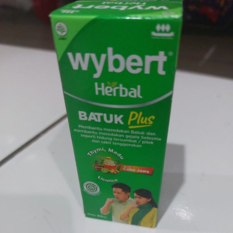 OBAT BATUK WYBERT HERBAL ANAK DAN DEWASA  60ml