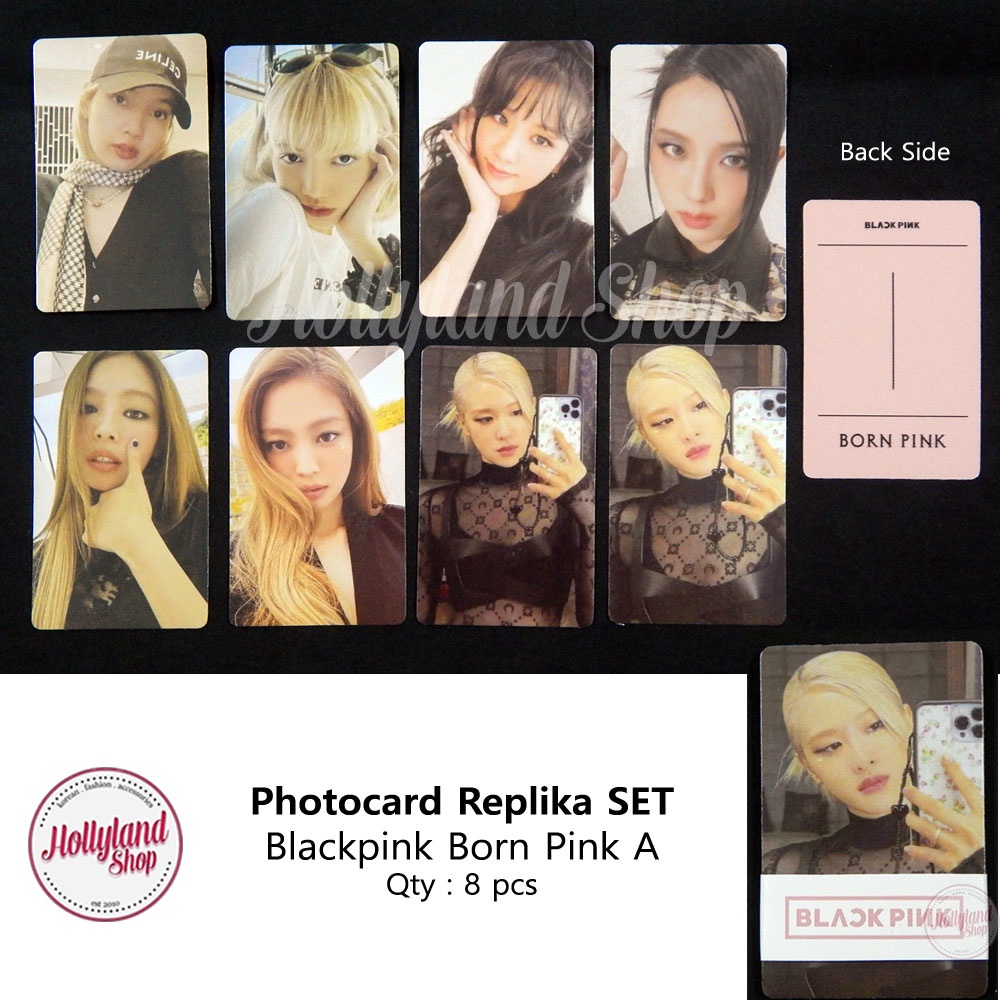 Photocard PC Set Blackpink  2sisi unofficial