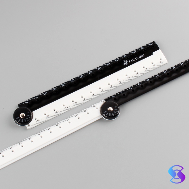 

30 cm Flexible Ruler folding ruler penggaris lentur tidak bisa patah-Suning Mall