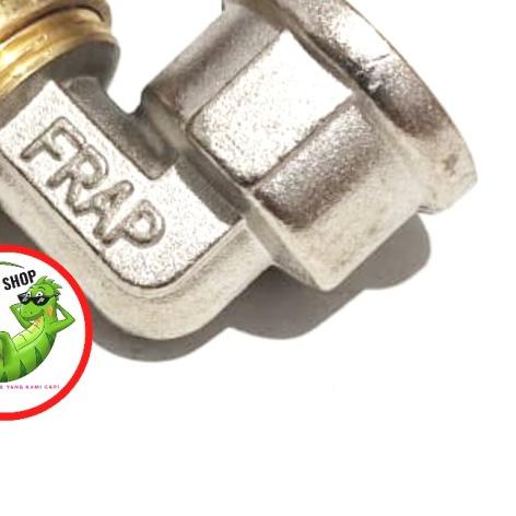 ELBOW KENI DRAT DALAM AIR PANAS 1/2" SAMBUNGAN PIPA AIR PANAS KUNINGAN