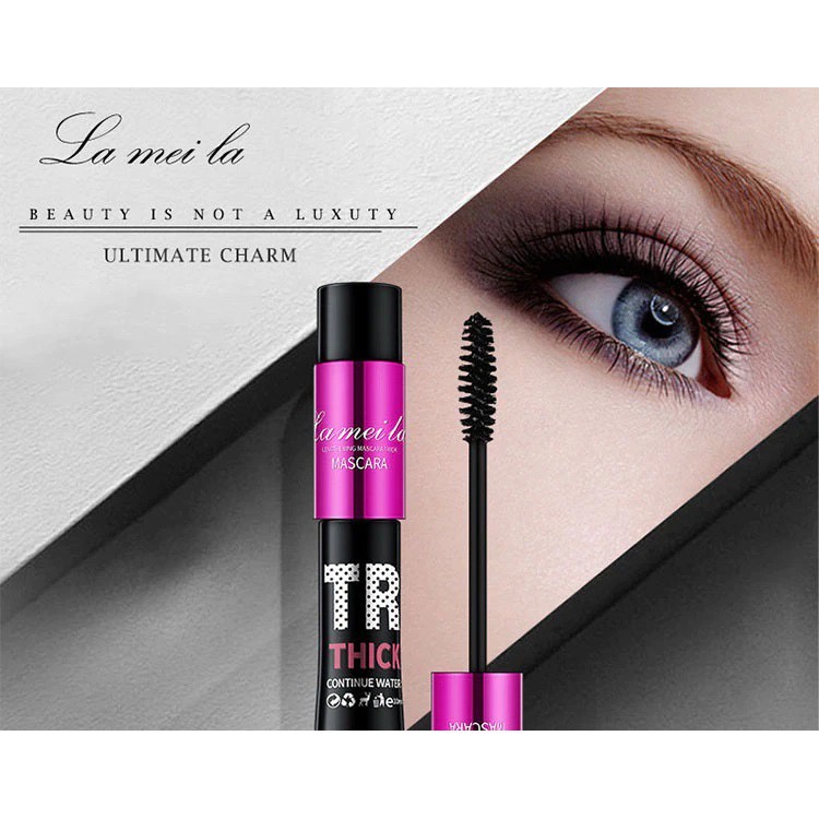 LAMEILA VOLUMIZER MASCARA WATERPROOF DOUBLE HEAD / MASKARA ANTI AIR TAHAN LAMA
