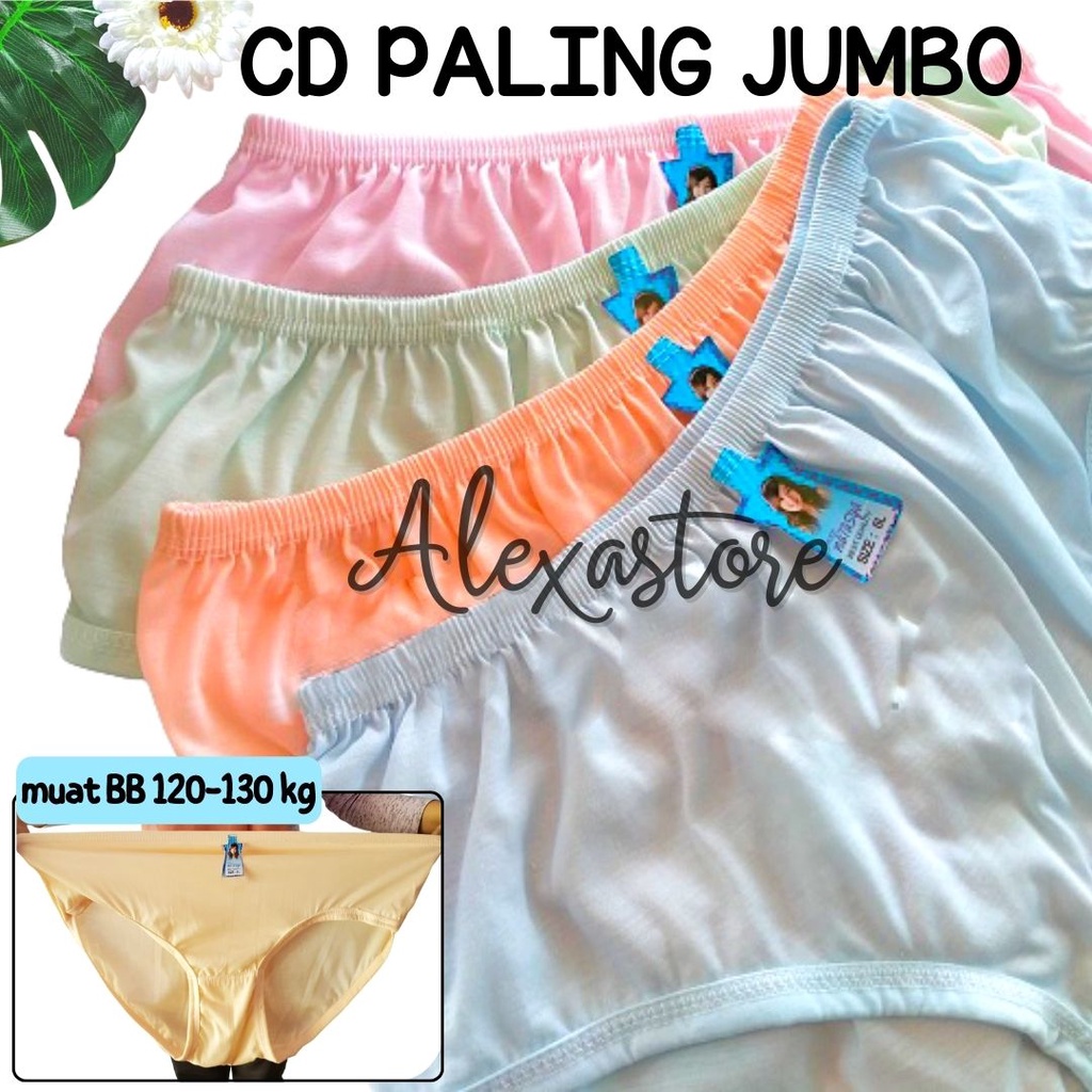 [CD] Celana Dalam Wanita L XL 3L 4L 5L 5L CD Wanita Hamil Jumbo