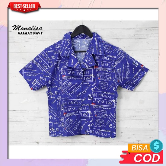 Karina Tunik Baju Kemeja Blouse Wanita Lengan Panjang Kekinian Terbaru Karina Formal Model Terbaru 2
