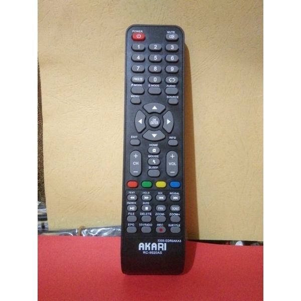 REMOT REMOTE TV AKARI LED/LCD SMART TV RC-9920AS