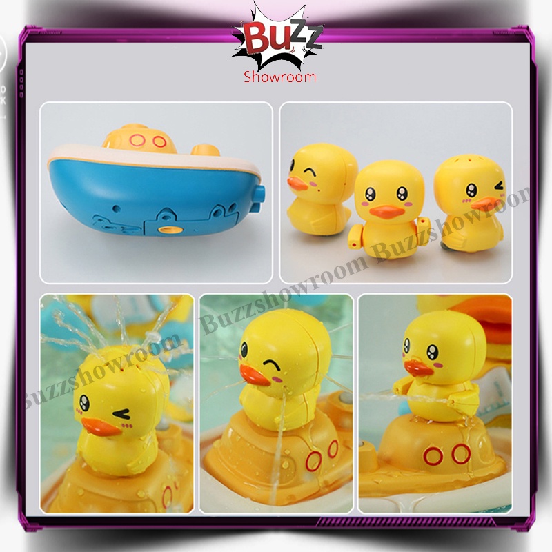 Duck Shower Mainan Mandi Anak Kepala Bebek Semprotan Air Sprinkler