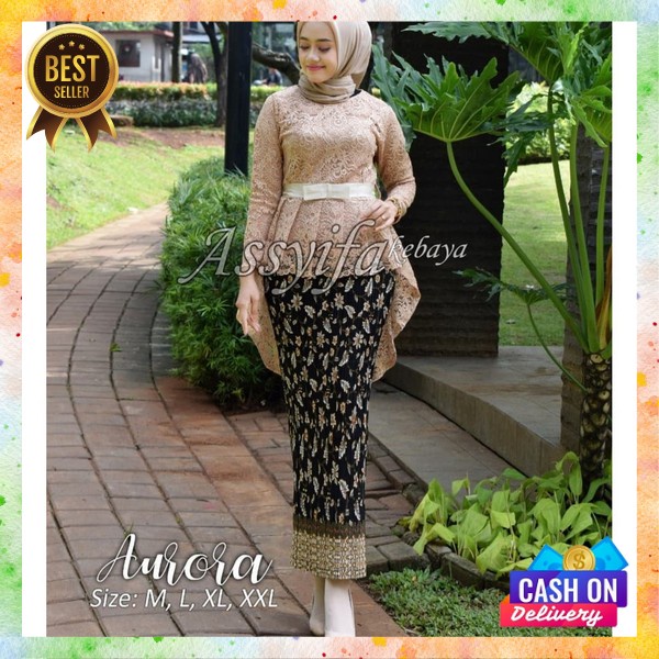 Kebayak Brukat Dewasa Oneset Kbaya Remaja Setelan Kebaya Wanita Oneset Wanita Formal Kebaya Wisuda K