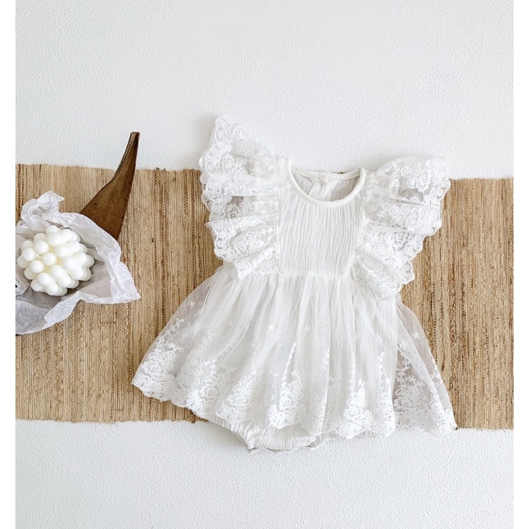 Gabriela romper dress bayi perempuan