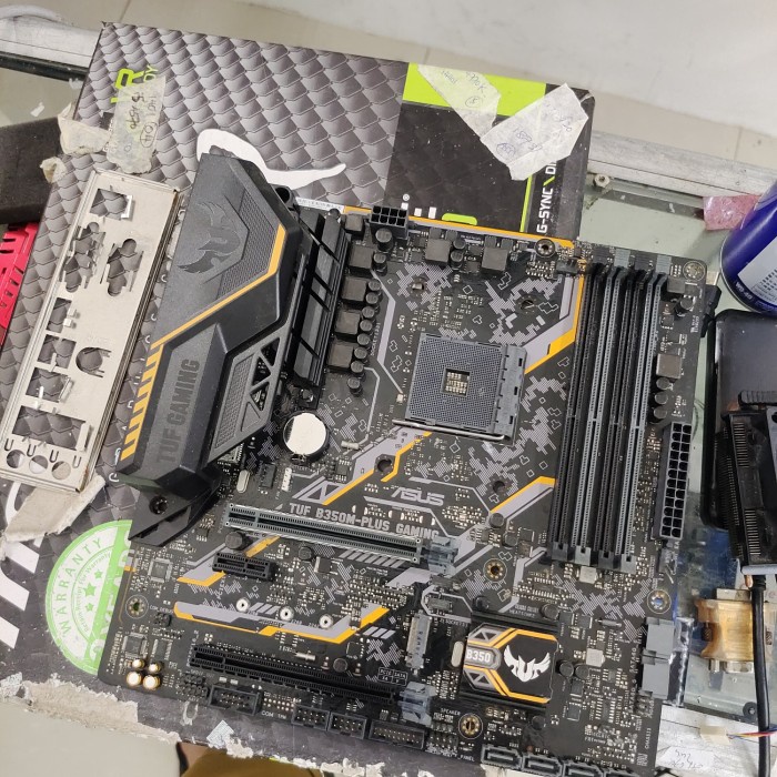 mainboard Asus tuf b350m gaming ddr4 support ryzen