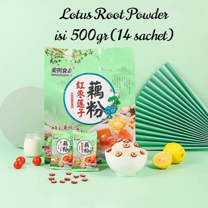 

➯ji Seller✥➯ (SHARE JAR) Oufen Lotus Root Powder / bubur akar teratai / chia seed/bubuk teratai 46 ➯