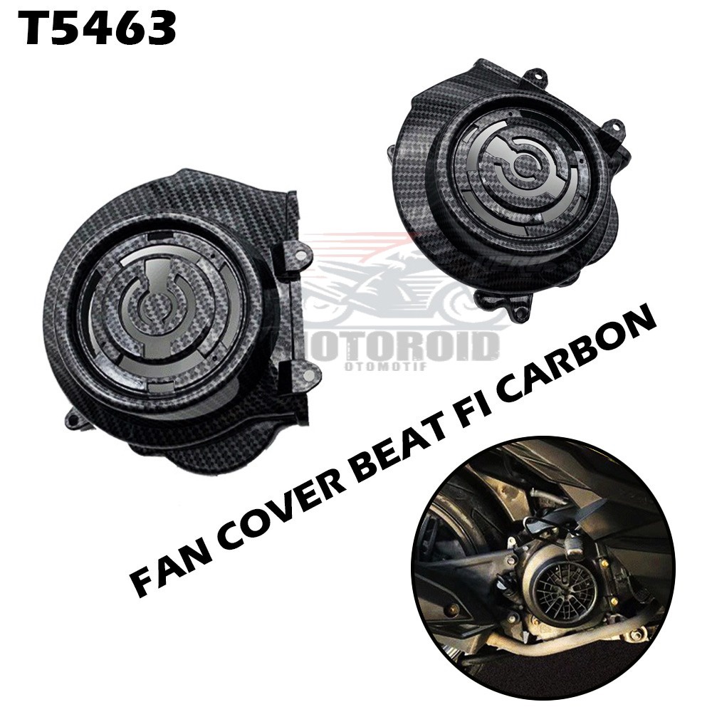 Fan cover Kipas Carbon Beat Fi New Arrival Karbon Abs Pelindung Mesin